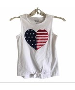 Jumping beans Patriotic US Flag Girls Tank Top Size 6X - £11.85 GBP