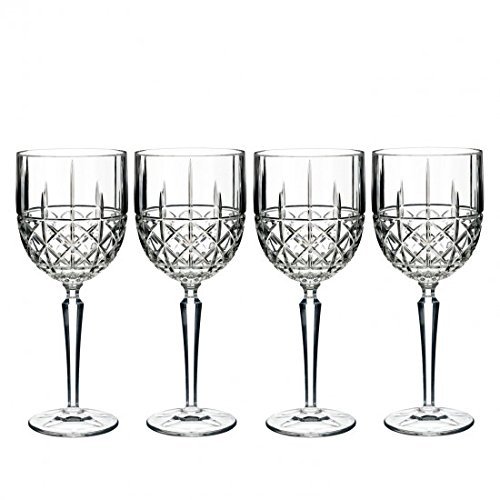 Wine Goblet,Set of 4, Brady Crystal Barware by Waterford - $67.19
