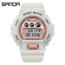 SANDA Men Military Sports Watches Fashion S-SHOCK Boy Girl Waterproof Watches Me - £29.17 GBP