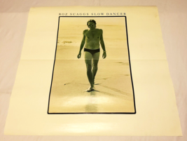 Boz Scaggs Slow Dancer 23&quot; Columbia Records 1974 Original Vtg Store Promo Poster - £20.18 GBP