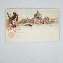 Antique 1893 Worlds Fair Columbian Exposition Post Card Government Build... - £31.96 GBP