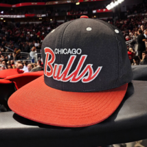 Mitchell &amp; Ness NBA Chicago Bulls HWC Dynasty Red Black Snapback Hat Cap - $15.83