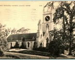 St Anne Episcopal Church Calais Maine ME 1946 Gravure Postcard F10 - $2.92