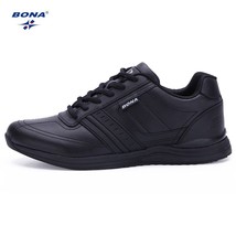 BONA New Popular Style Men Casual Shoes Lace Up Comfortable Shoes Men Soft Light - £50.31 GBP