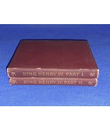 1895 The Temple Shakespeare King Henry IV: Part 1 &amp; 2 - £19.79 GBP