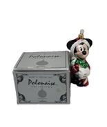 Vintage Polonaise Glass Christmas Ornament Disney&#39;s Mickey Mouse Kurt S ... - $20.00