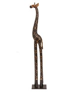 Deco 79 Wooden Giraffe, 40-Inch - $48.49