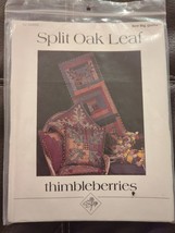 Split Oak Leaf Thimbleberries Runner &amp; Pillows Applique Quilt Pattern Uncut - £8.99 GBP