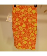 NWT LuLaRoe simply comfortable floral Printed pink Cassie skirt xs - $257.03 MXN