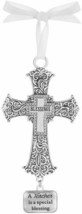 Inspired Living Cross Ornament (Teacher) Zinc  - £13.62 GBP