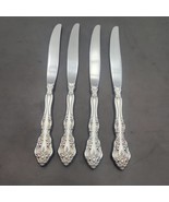 Vintage Oneida Michelangelo Set 4 Cube Dinner Knife Heirloom Stainless F... - $745.41 MXN