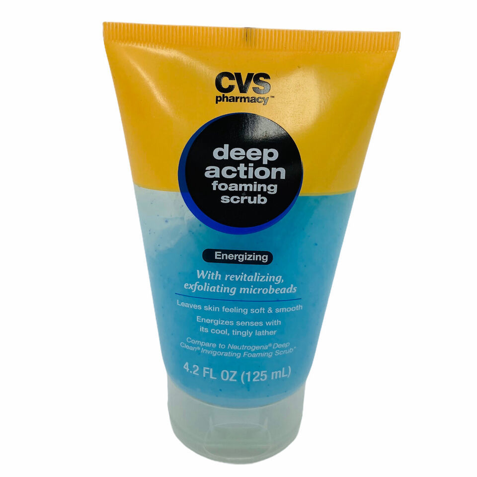 Deep Action Face Revitalizing Foaming Scrub Cleanser Anti-Aging SPA CVS ... - $2.97