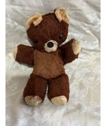 Vintage Antique plush stuffed Teddy Bear Brown Felt Tongue Knickerbocker? - £15.74 GBP