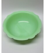 Vintage McKee Jadeite glass Scalloped edge serving bowl Jadite 8 1/2&quot; mi... - $60.31 CAD