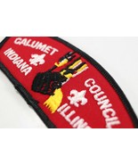 Vintage Calumet Council Indiana Illinois Twill Boy Scout Shoulder CSP Patch - $11.69