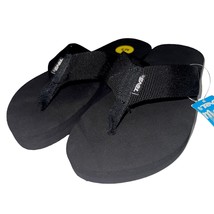 Teva Flip Flops Womens 5 Black Mush II Webbing Original Lightweight Thon... - £37.10 GBP