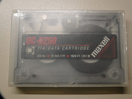 Maxell 250MB QIC-150 QIC-120 Compatible Data Tape Cartridge DC6250 SEALED - $18.80
