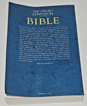 The Oxford Companion to the Bible [Oxford Companions] 1993 - £8.02 GBP