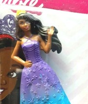 Rainbow Cove Mini Barbie Princess 3x2&quot; Micro Collection Cake Topper Dreamtopia - £4.65 GBP