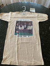 Vintage - Authentic Concert T-Shirts a group of 6 pieces  - $300.00