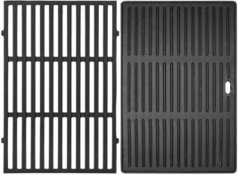 Grill Cooking Grate Grid And Griddle 2-Pack For Weber Spirit 300/310/320... - £57.40 GBP