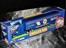 Blue Michele Wally  #15 Die-Cast Collector Trailer Rig Winner&#39;s Circle A... - $59.95
