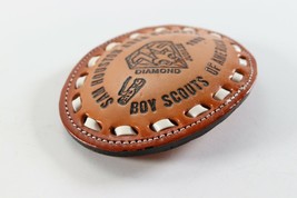 Vintage 75th Diamond Jubilee Sam Houston Area Council Boy Scout BSA Belt... - £17.80 GBP