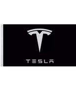 Tesla Flag Model S 3 X Y Car Man Cave 3X5 Ft Polyester Banner USA - $25.00