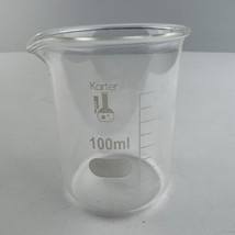 Karter Scientific 100ml Beaker Spout &amp; Printed Graduations - £7.11 GBP