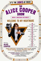 Alice Cooper - Welcome To My Nightmare - 1975 - Movie Poster - £7.94 GBP+