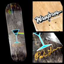 Paul Luna Signed Dark Side x Wray Bros Autograph Skateboard Auto Deck - $144.49