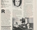 Rick Springfield Bruce Springsteen teen magazine pinup clipping State Sh... - $3.50