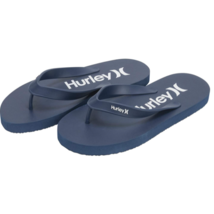 Hurley One and Only Flip Flops Coastal Mens Size 10 Blue Style# HFS0001412 NEW - £8.68 GBP