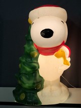 Christmas Blades Hollow Snoopy Peanuts Tree Woodstock General Foam 29&quot;&quot; USA-
... - £156.47 GBP