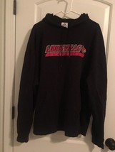 Adidas Men&#39;s Black Sweatshirt Hoodie Louisville Cardinals Size XL - $40.10