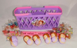 Easter Sofia The First by Disney basket with 6 doll eggs  containers no ... - $15.99