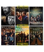 Billions Complete Seasons 1 2 3 4 5 6 Series DVD 24-Disc Set 1-6 Sealed New - $44.75