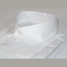 Mens CEREMONIA Tuxedo Formal Shirt 100% Cotton Turkey Slim Fit #stn 13 ata White image 6