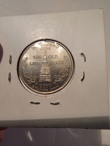 Primary image for Maryland Quarter 2000 D 25 Cent Piece Coin The Old Line State