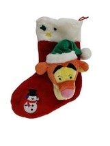 1990 Walt Disney Winnie the Pooh Tigger Singing Plush Christmas 3D Stock... - $14.62