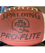 Vintage Spalding CFL Canadian Leather Football BALL Pro-Flite CFL Endorsed - £45.40 GBP