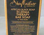 1 Bar Shea Moisture African Black Soap - Eczema Therapy Bar Soap - 5 OZ ... - £11.90 GBP