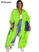 Fashion Streetwear Loose Cape for Women Clothing 2023 Y2K Beach Cardigan Jackets - £76.04 GBP