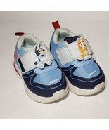 Bluey Keepy Uppy Shoes Sneaker Toddler Size 5 Heels Lights Up - $14.95