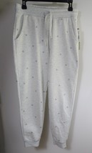 Medium Fleece Sweatpants, Olive + Oak Loungewear with Hearts - £22.07 GBP