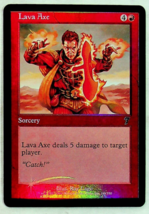 Lava Axe - Foil - 7th Series - 2001 - Magic The Gathering - £11.68 GBP