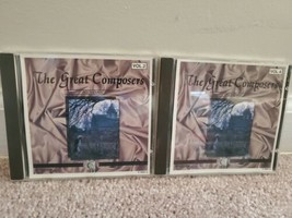 Lot of 2 The Great Composers CDs: Vol. 2 Beethoven, Vol. 4 Tchaikovsky - £6.82 GBP
