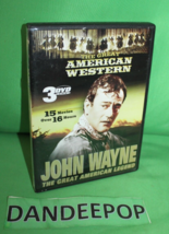 John Wayne The Great American Western 3 Disc DVD Movie - £7.90 GBP