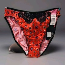 Vintage NOS Vanity Fair Art Deco TAJ Silky High Cut Lace Granny Panties ... - $247.50