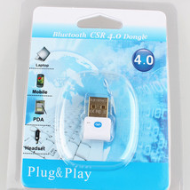 Bluetooth Adapter 4.0 Speedy Fast Usb Dongle Pc Desktop Laptop Computer Notebook - £14.36 GBP